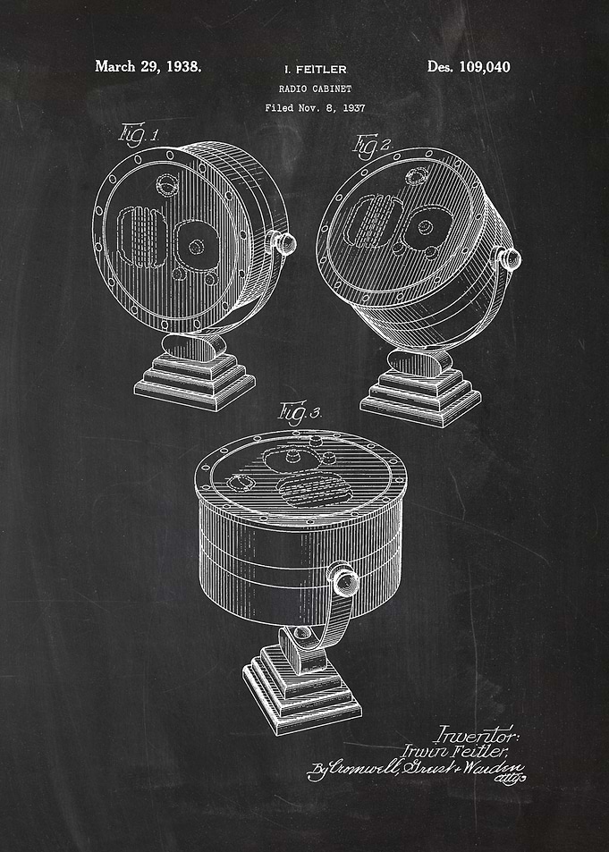 1937 Radio Cabinet