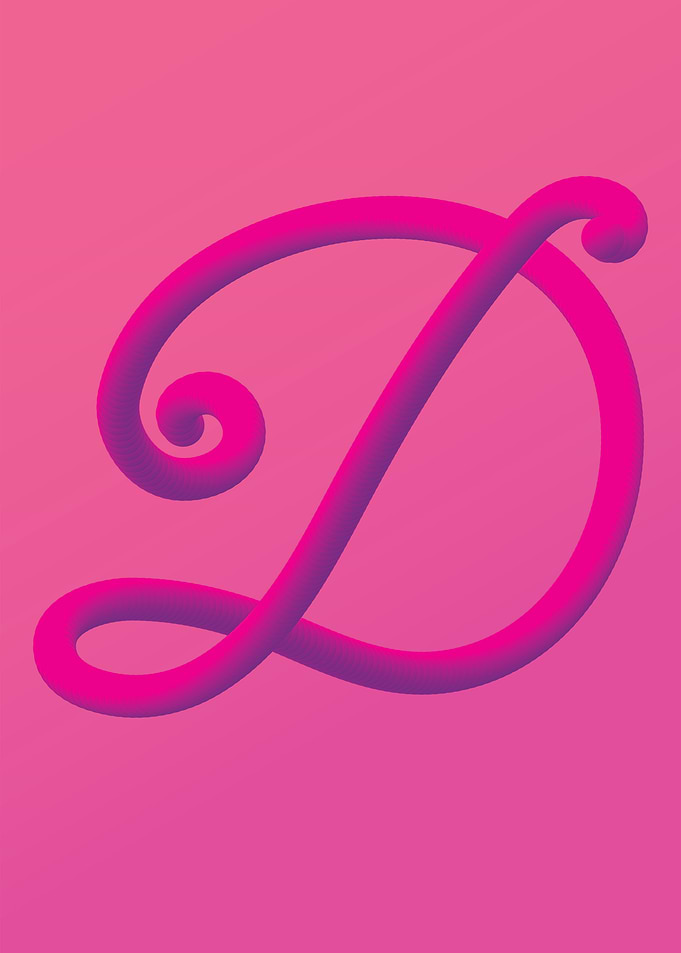 Letter D