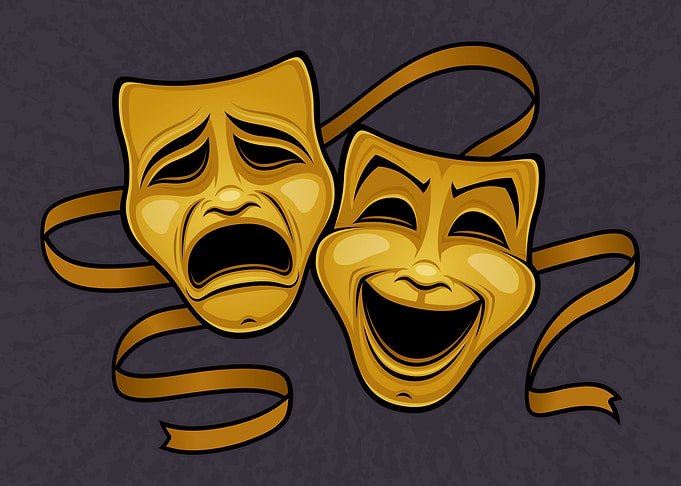 Gold Comedy And Tragedy