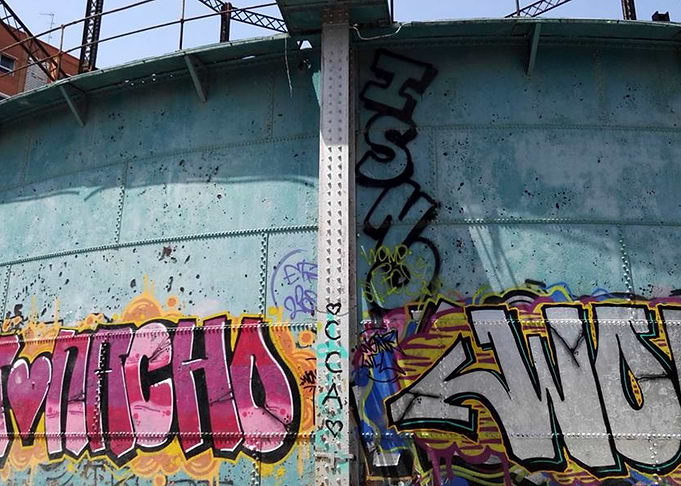 Industrial graffiti