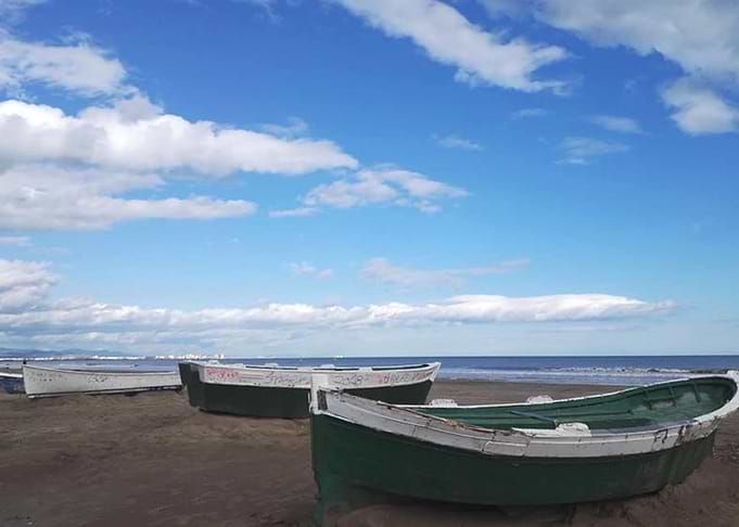 Old fishing boats