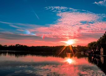 Sunset of love