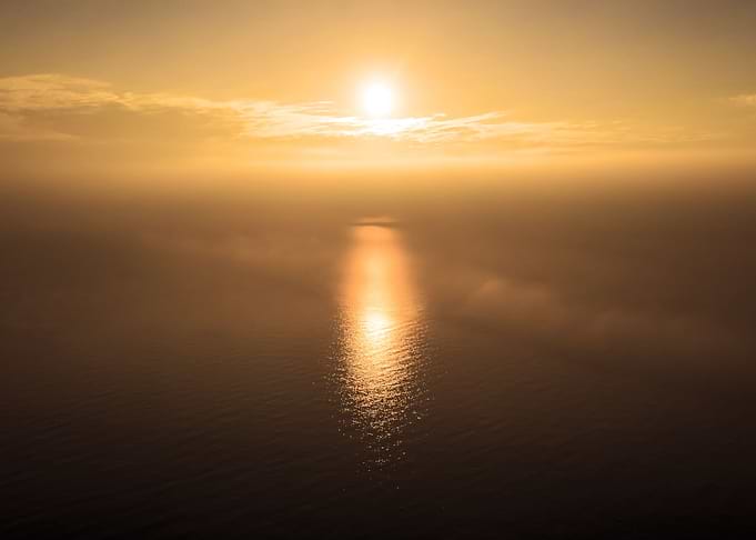 Sea sunrise