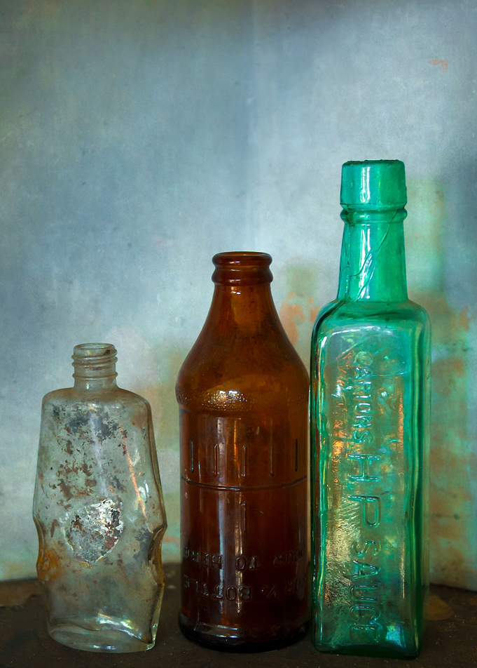 Vintage bottles