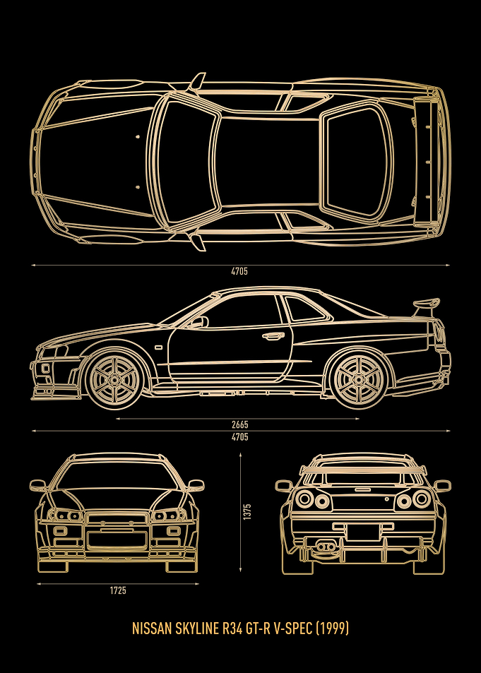 Nissan Skyline R34 GTR
