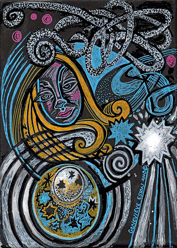 Girl In The Moon