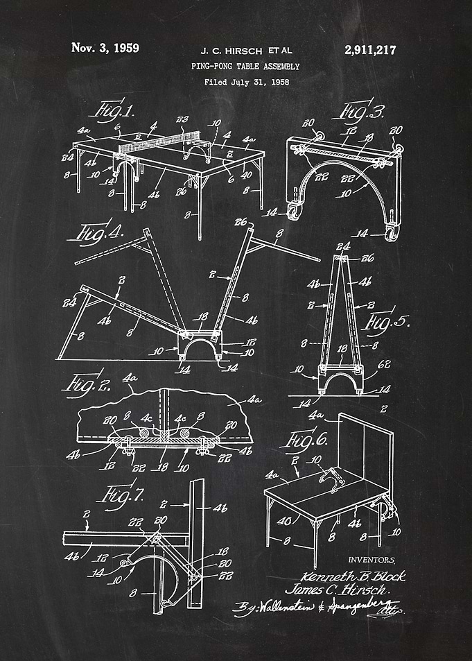 1958 PingPong Table
