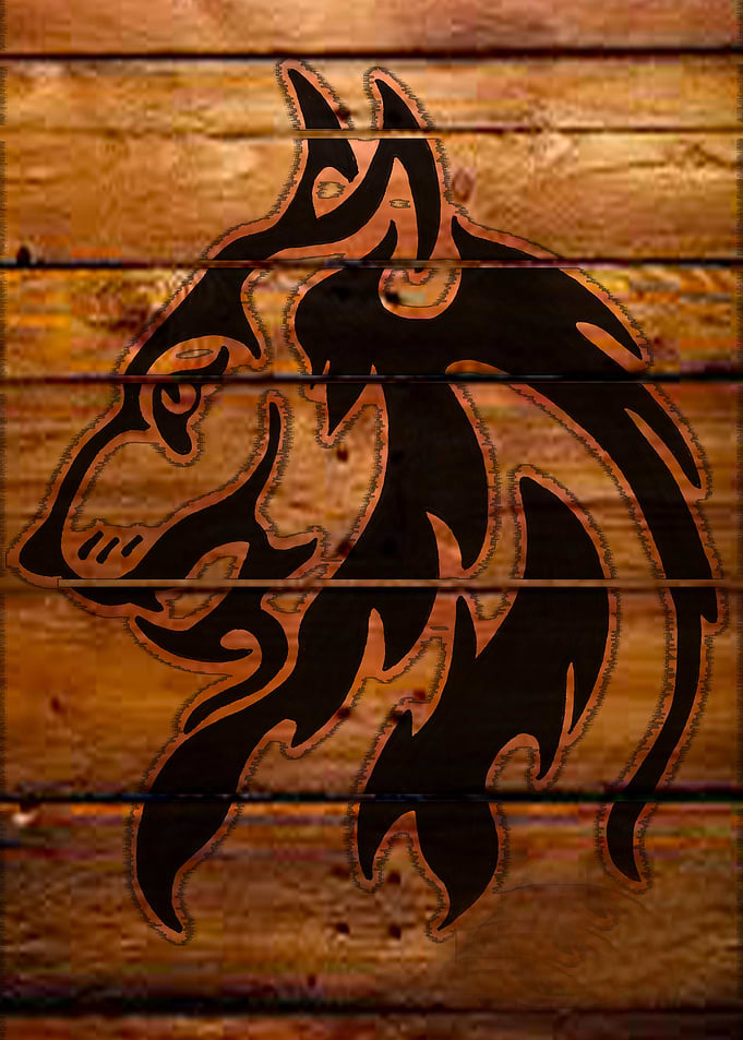 Wooden Wolf