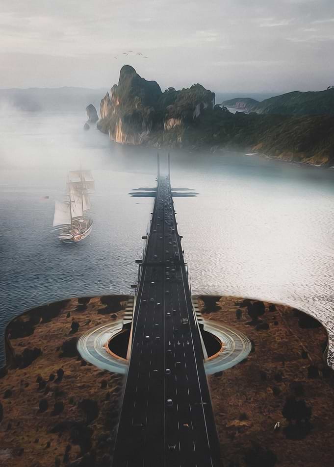 Guitar island Landscape