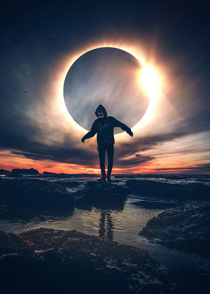 Eclipse Hip Hop Masked Man