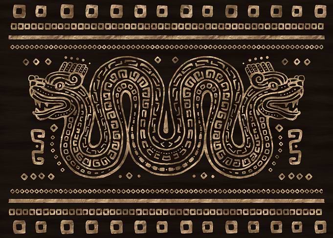 Doubleheaded serpent