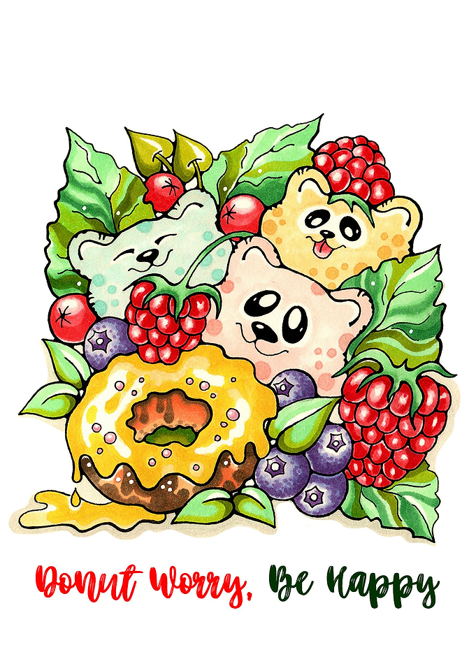 Bears in berries