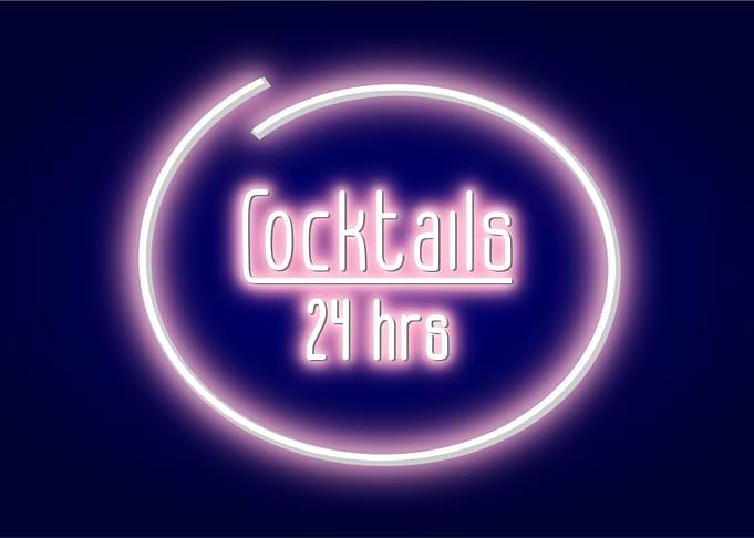 Cocktails 24hr