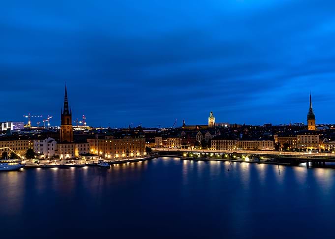 Stockholm city view