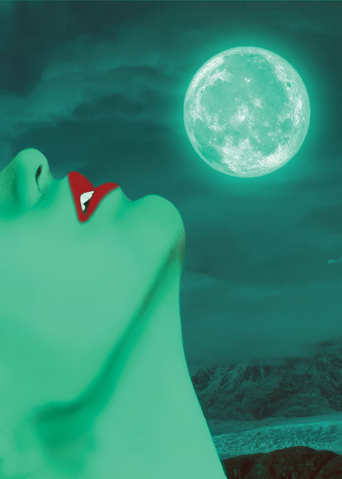Howling at the moon