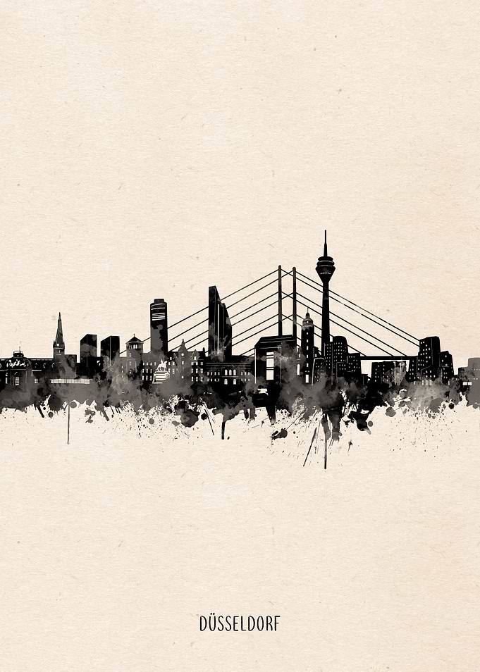 dusseldorf city portrait