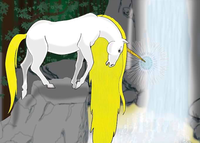 Unicorn Dlessing Water