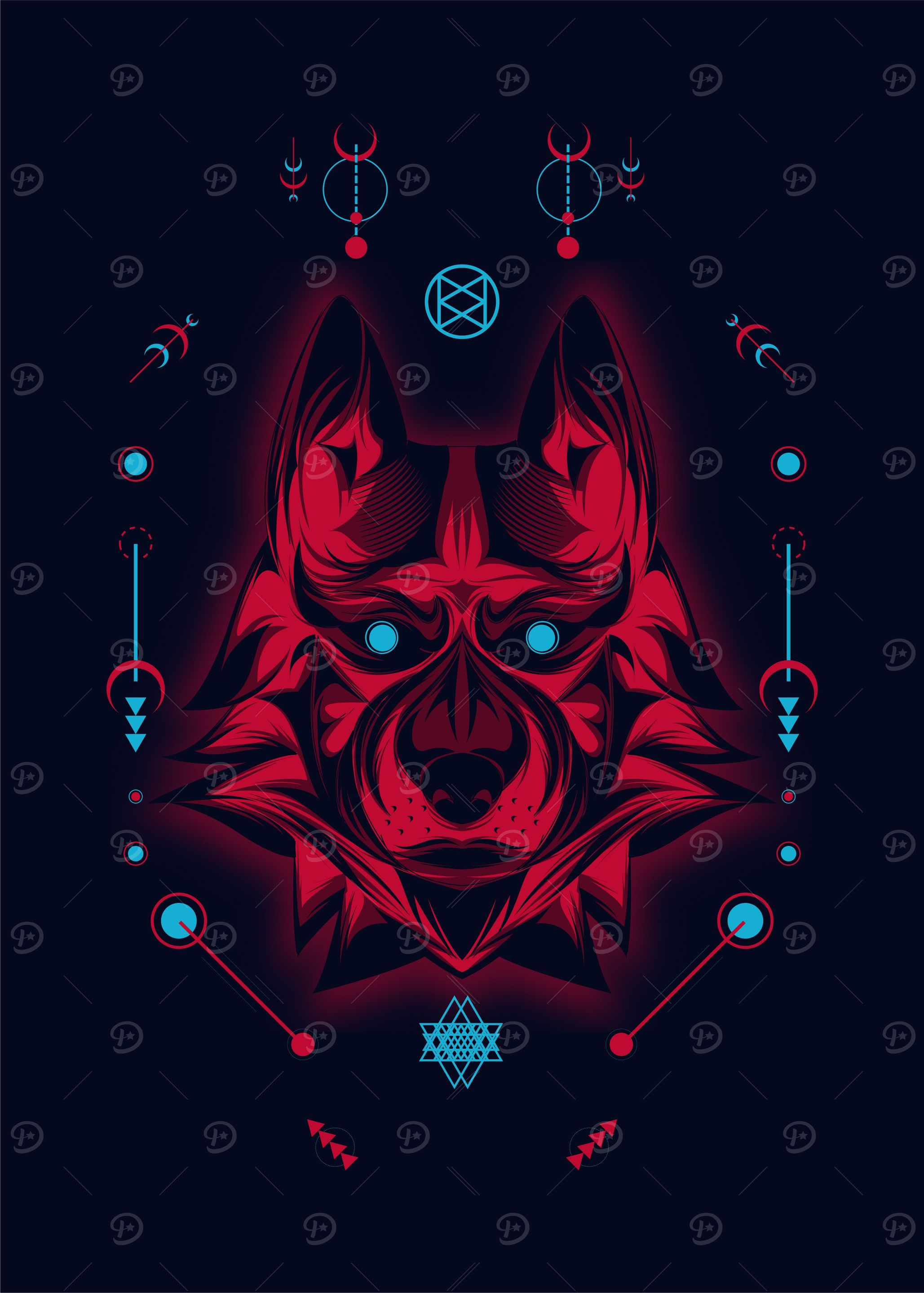 Wolf Sacred Geometry