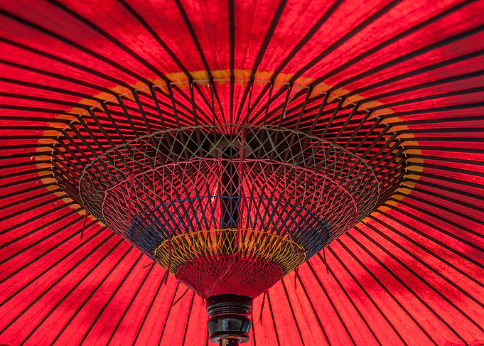 Red Parasol