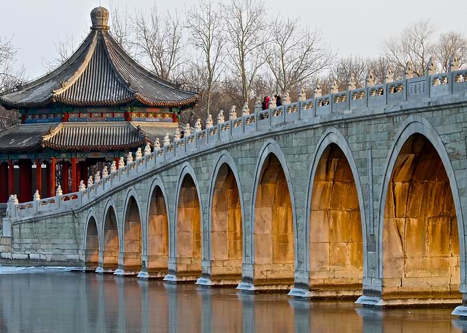 17 Arch Bridge at Summer P
