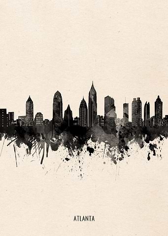 atlanta city portrait