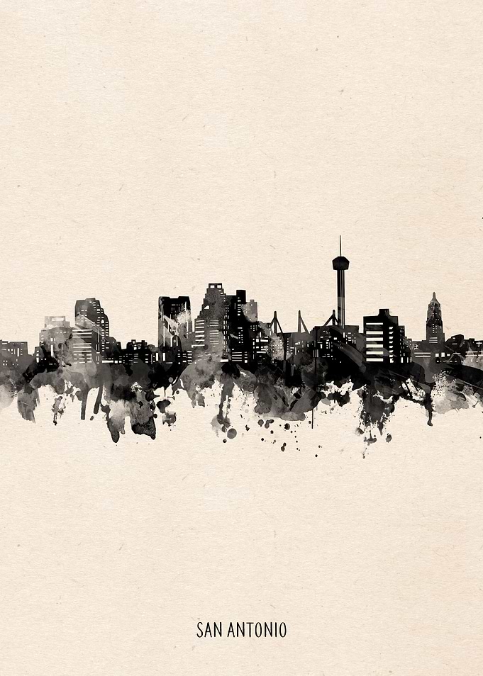 san antonio city portrait