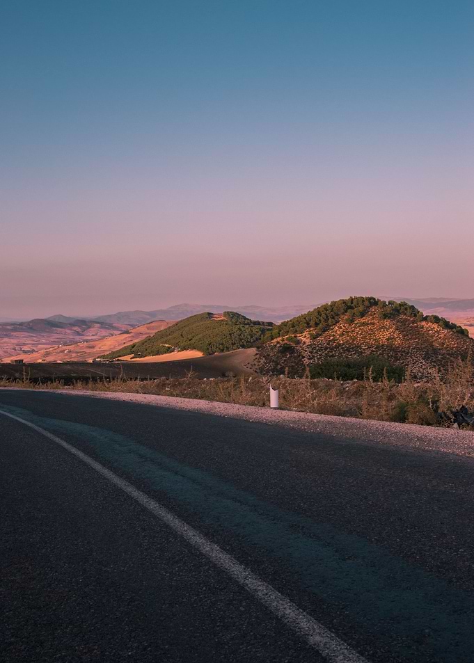 On the road