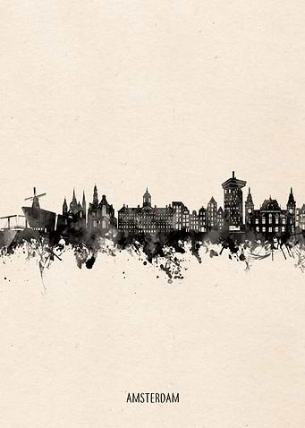 amsterdam city portrait