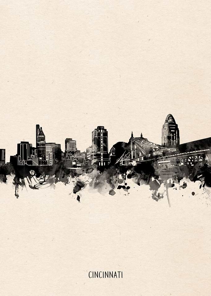 cincinnati city portrait