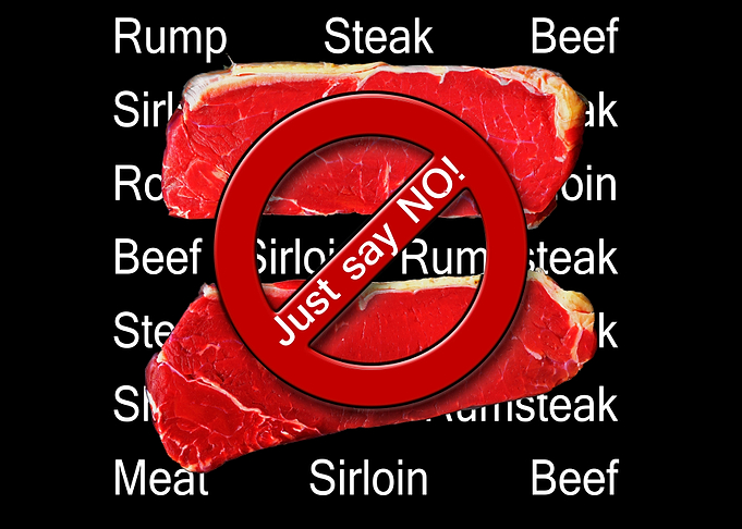 Just say No to meat