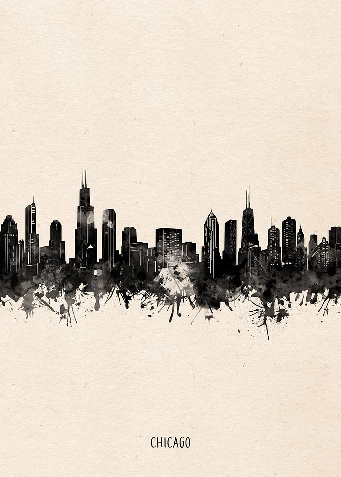 chicago city portrait