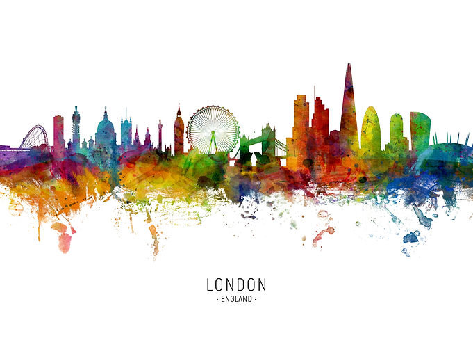 London England Skyline