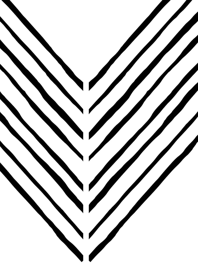 Lined Chevron