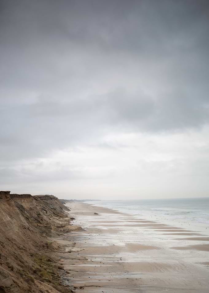 Dramatic beach