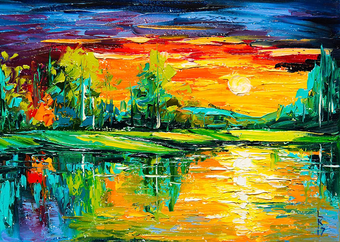 Forest lake