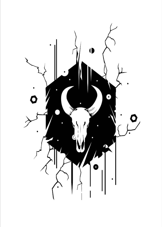 white horn