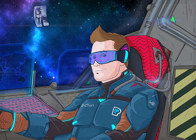 Elon Spaceman