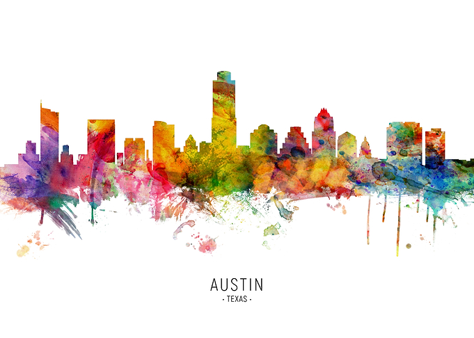 Austin Texas Skyline