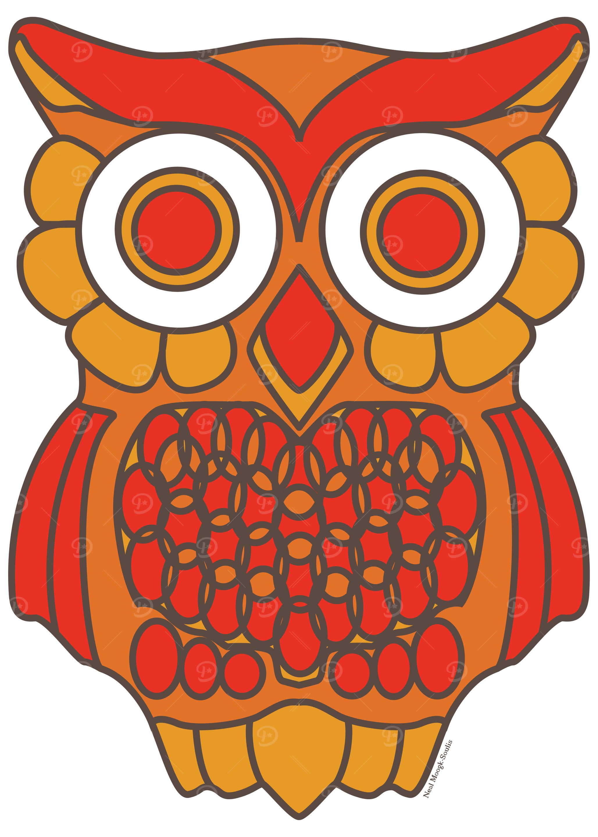 Vintage owl