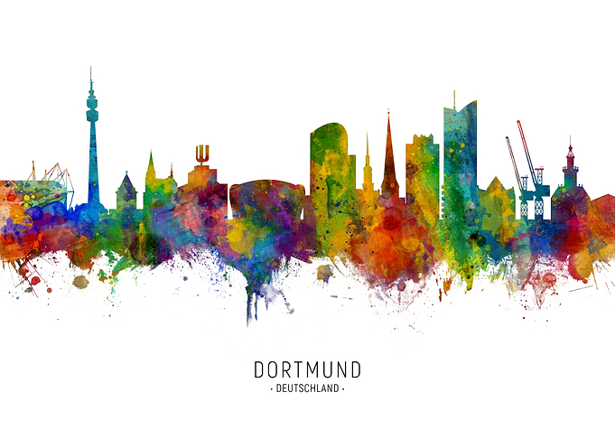 Dortmund Skyline
