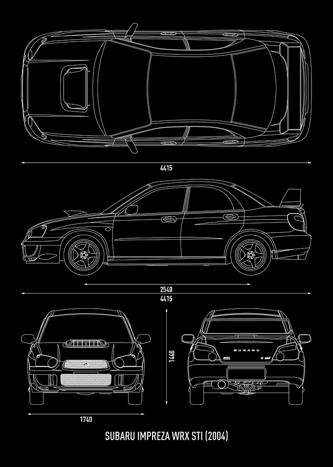 Subaru Impreza WRX STi 200