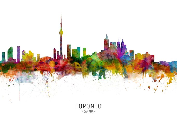 Toronto Canada Skyline