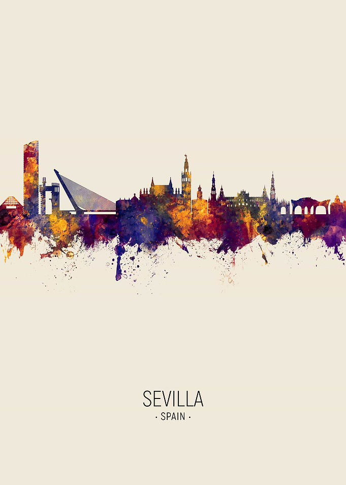 Sevilla Spain Skyline