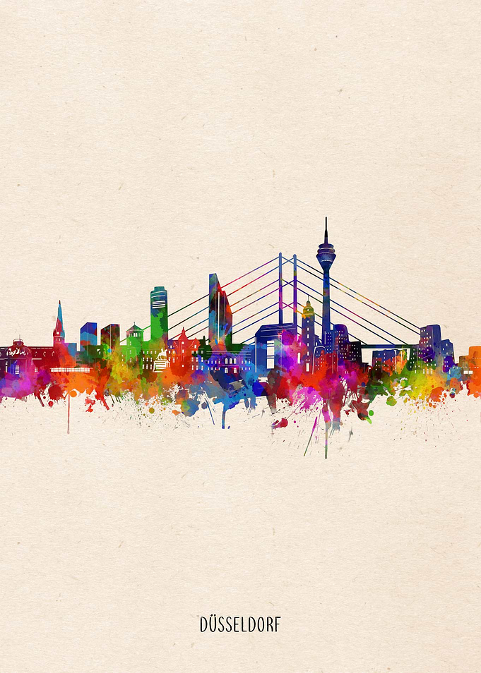 dusseldorf watercolor