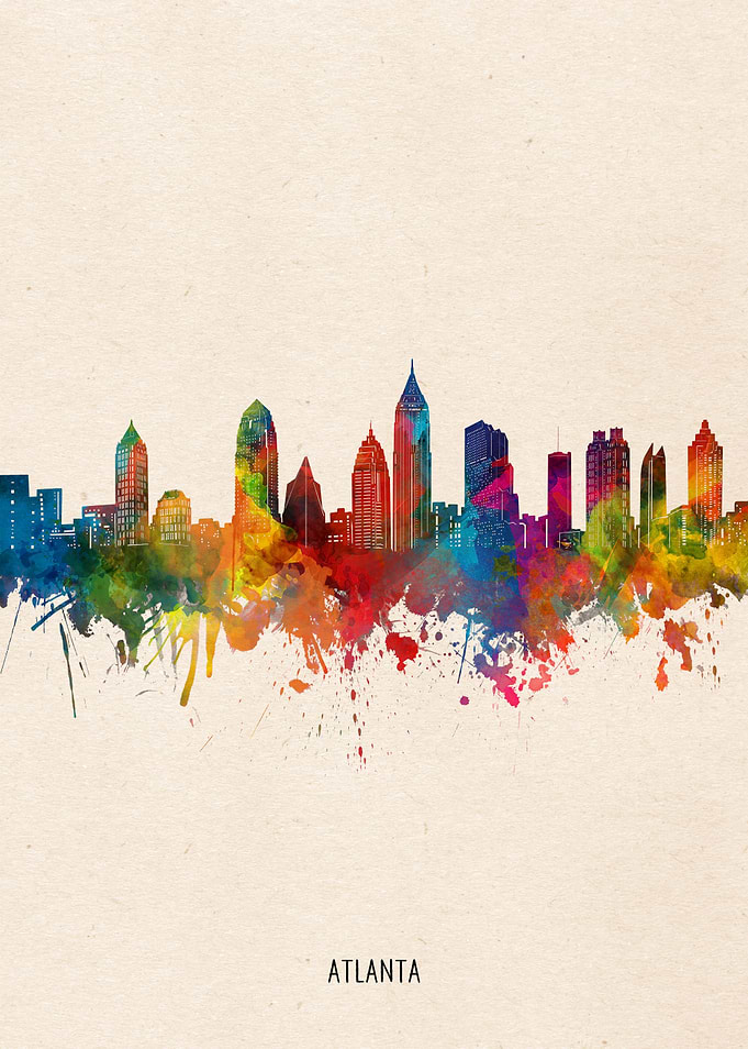 atlanta watercolor
