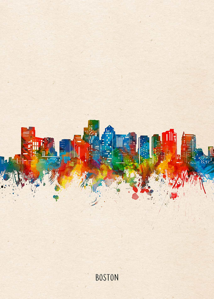 boston watercolor
