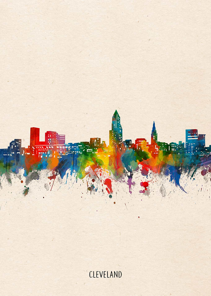 cleveland watercolor