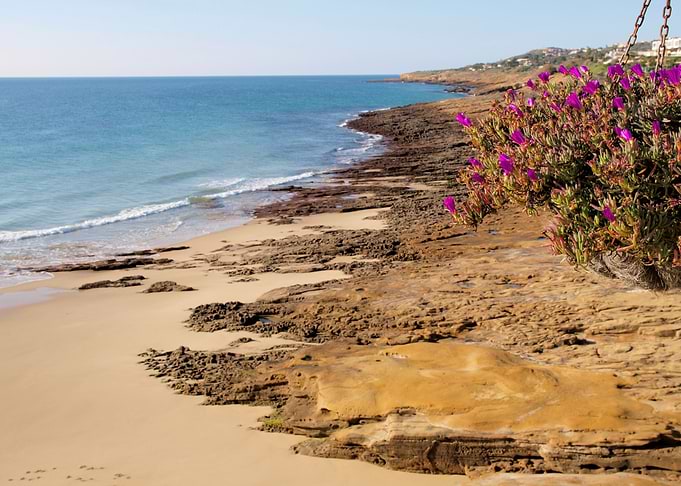 Coastline near Luz
