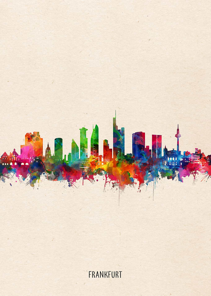 frankfurt watercolor