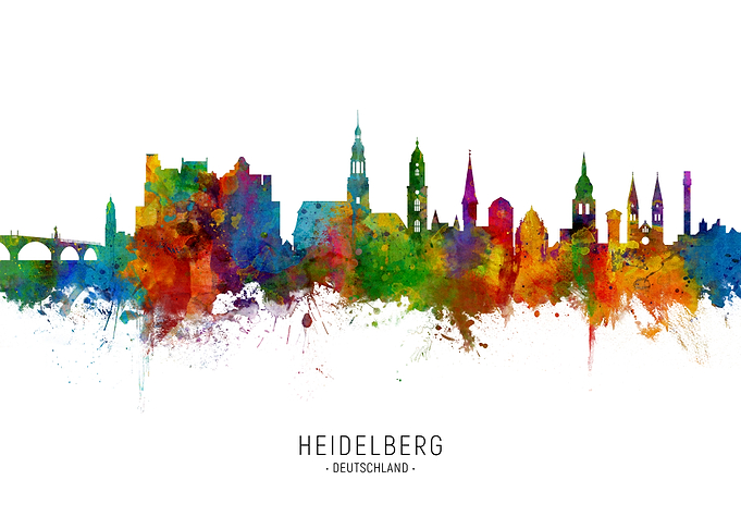 Heidelberg Skyline